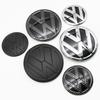 ABCD1 Volkswagen VW Front Grille Rear Trunk Emblem Badge Lid Cover Logo Decoration Sticker For Tiguan 2017 2018 2019 2020 Accessories