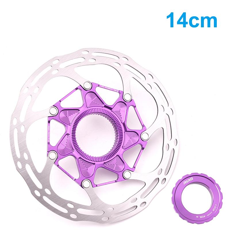 Bicycle Center Lock Rotor Hollow Heat Dissipation Wind Breaking For Road Mountain Bike Disc Brake Accessories