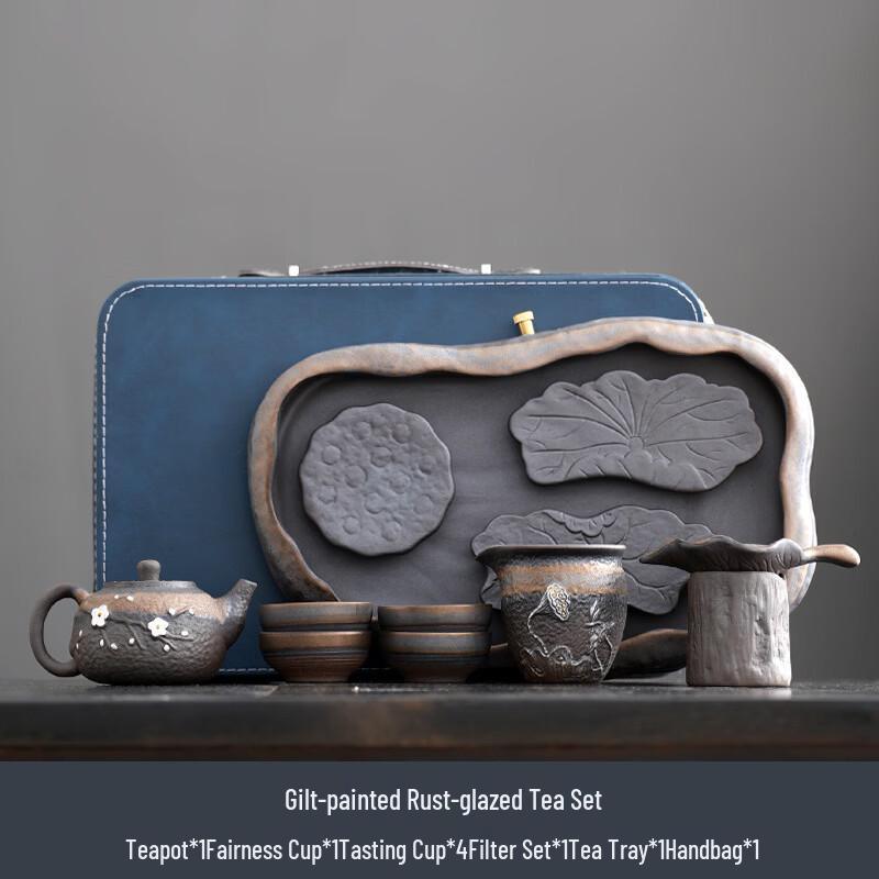 

Zhuijia Japanese Style Gilt Ceramic Tea Set