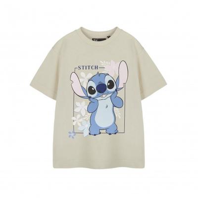 Girls Stitch Short-Sleeved T-Shirt