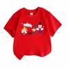 Kids Unisex 100% Cotton Crew Neck Short Sleeve T-Shirt, Cute Cartoon Fairy Dwarf Ladybug Printed Casual Soft Tee for Boys and Girls Daily Wear