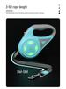 5M Retractable Anti-Pull Dog Leash with Light for Small to Medium Dogs