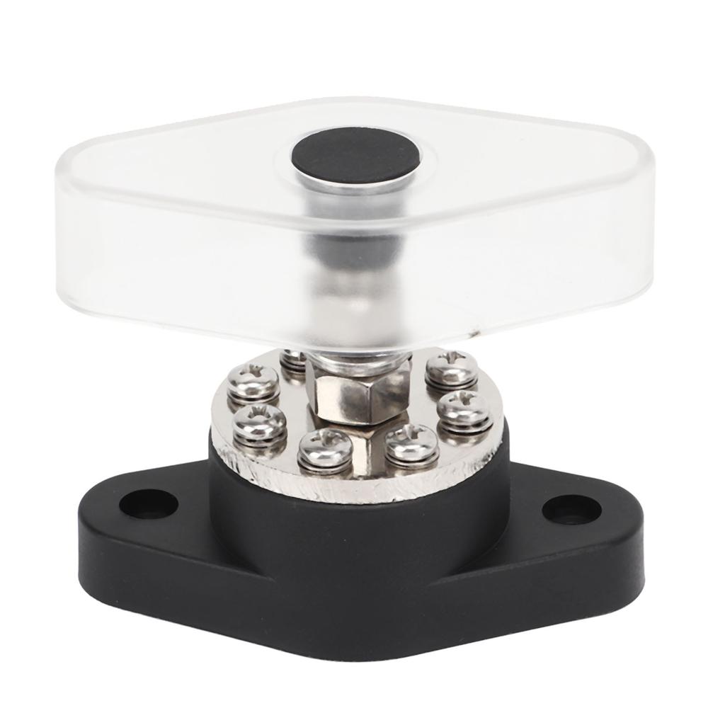 M10 Power Distribution Terminal 300A Maximum Current 3/8in Battery Junction Block Stud Post Bus Bar