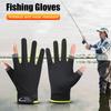 Sport Fishing Accessories Fishing Gloves Protective Mittens Three Fingers Gloves Anti-skid Mittens