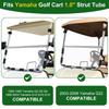 Golf Cart Windshield Retaining Clips Kit for Club Car DS/Yamaha, 7+2+2 Windshield Mounting Sash Short Clips Universal Fit 1"x1" Struts Rail for Club