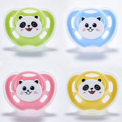 Dudlík pro novorozence Roztomilé kreslené pomůcky pro kočku Panda Styling Dudlík pro miminko