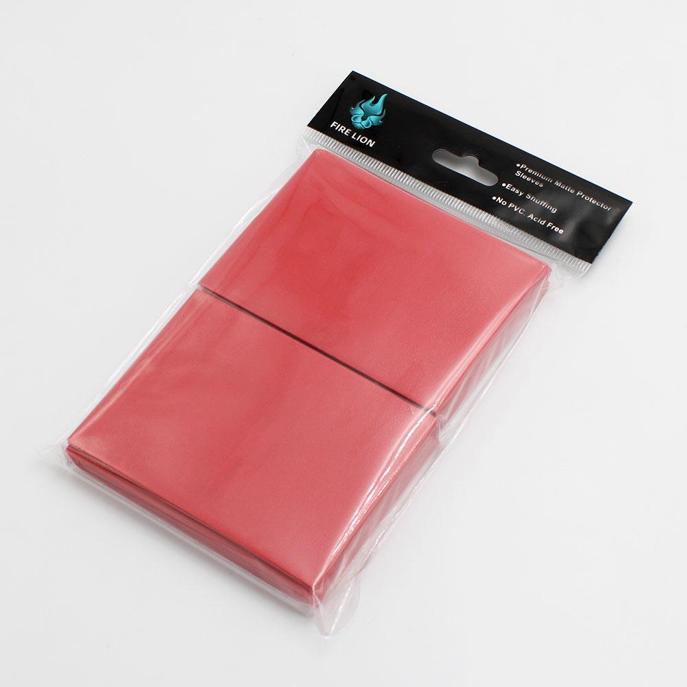 100PCS 66*91mm Penny Color Matte Katana Trading Card Sleeve Holder TCG Cards Protector for MTG Card Baseball card Sleeves