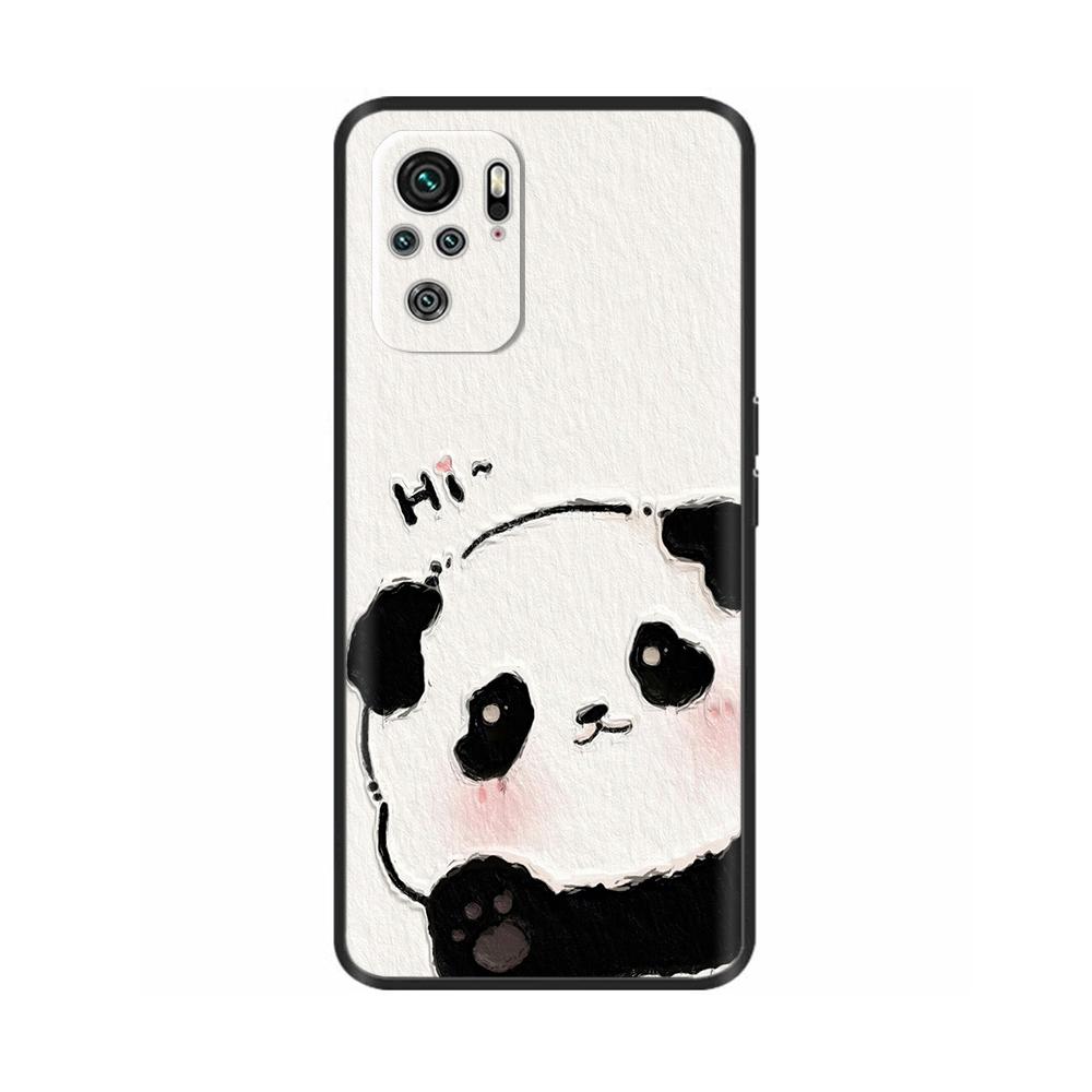 For Redmi Note 10 Case Note 10s Cute Soft TPU Protector Silicone Cover For Xiaomi Redmi Note 10 Pro Lightweight Shockproof Cases
