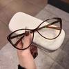 New Large Frame Cat's Eye Sunglasses Women's Brand Designer Fashion Sun Glasses Women Classic Vintage Eyewear UV400
