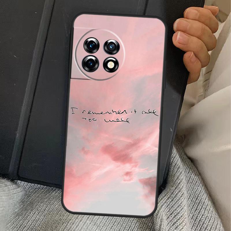 All Too Well Lyrics Case For OnePlus 13T 10T 8T 10R 12R 13R 15 13 12 11 10 9 Nord CE 5 2 3 4 Lite N20 N30 Cover