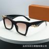 Luxury Brand Oversize Square Casual Leisure Style Vintage Sunshade UV400 Sun Glasses Men High Quality Eyewears