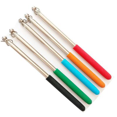 1m Telescopic Stainless Steel Flagstaff Pole for Teaching Pointer Guide Banner