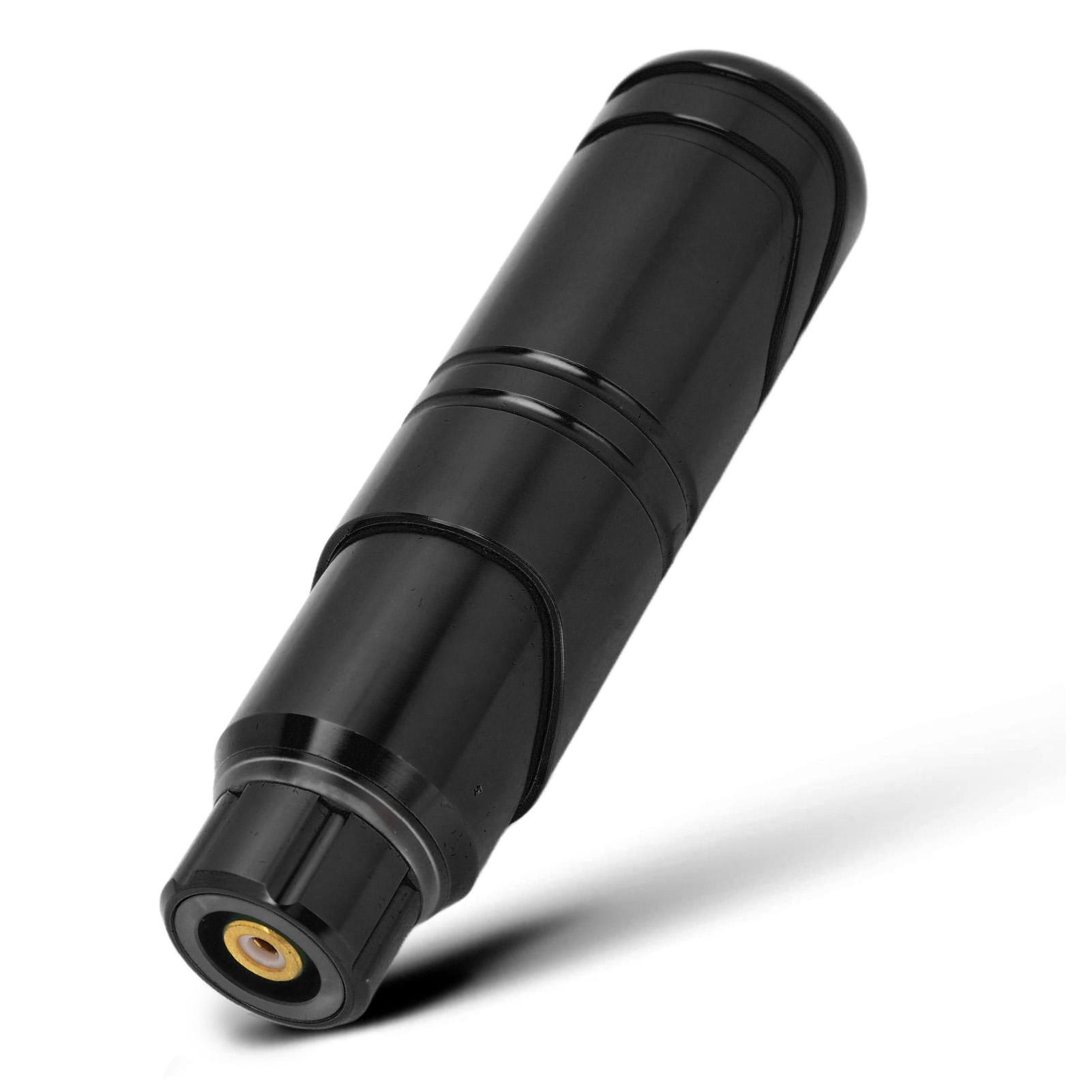 

Машинка для татуировки с разъемом RCA из алюминиевого сплава, мощный мотор, вращающаяся ручка для татуировки чёрный