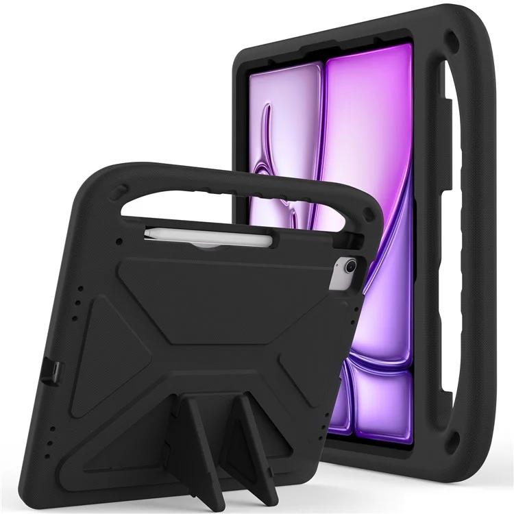 

For iPad Pro 13 (2024) Air 13 (2024) EVA Case Shockproof Handle Kickstand Tablet Cover