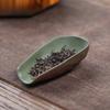 Handmade Dargon Pattern Purple Clay Tea Scoop Boutique Leaf Container Chahe Shovel Awakening Tea Ladle Ceremony Craft