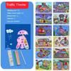 DIY Cartoon  Transfer Painting Crafts For Kids Arts And Crafts Toys Children Creative Educational Learning Drawing Toys