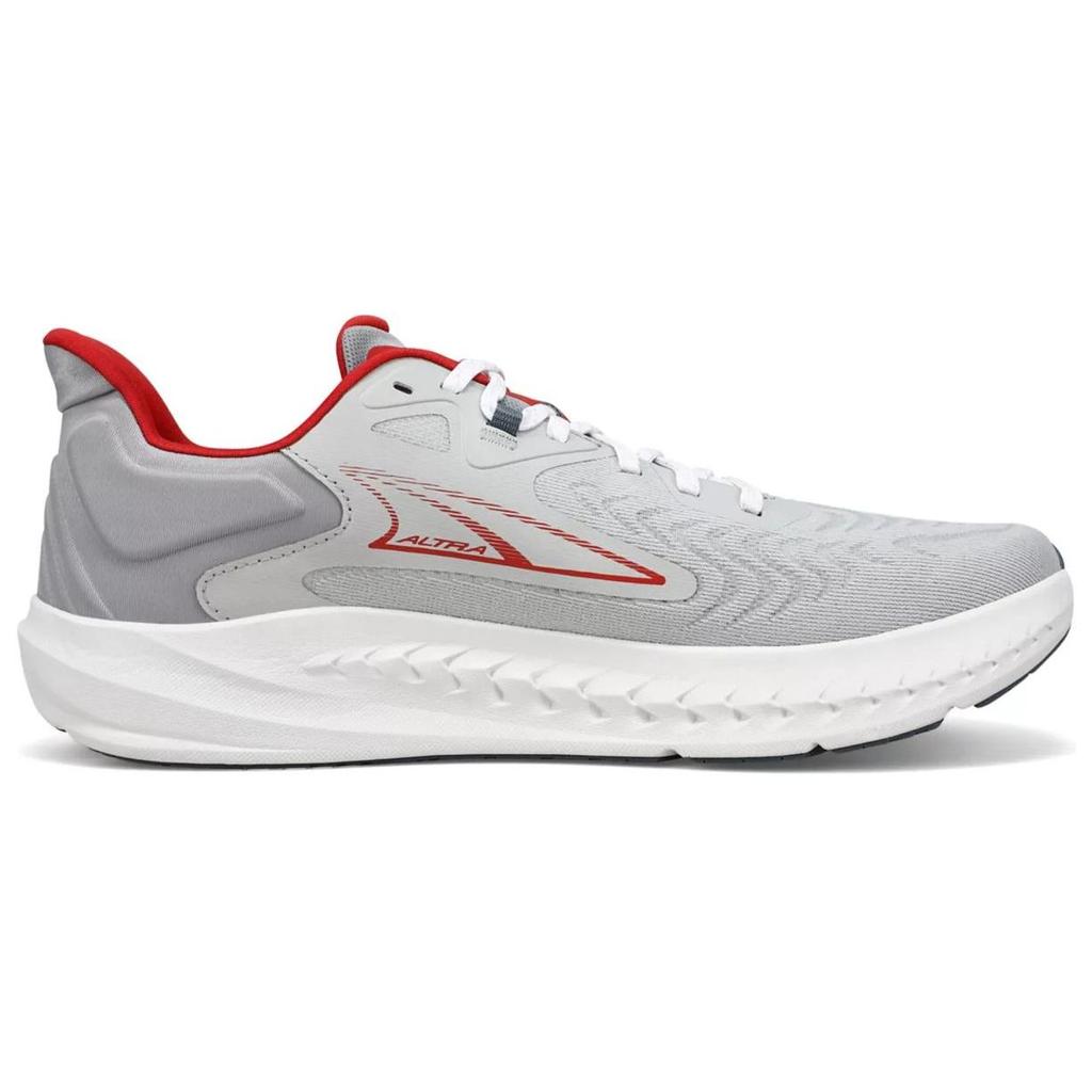 Altra Torin 7 Cushioning Slip-Resistant Durable Low-Top Running Shoes Men sneakers Gray White Red AL0A82C4264