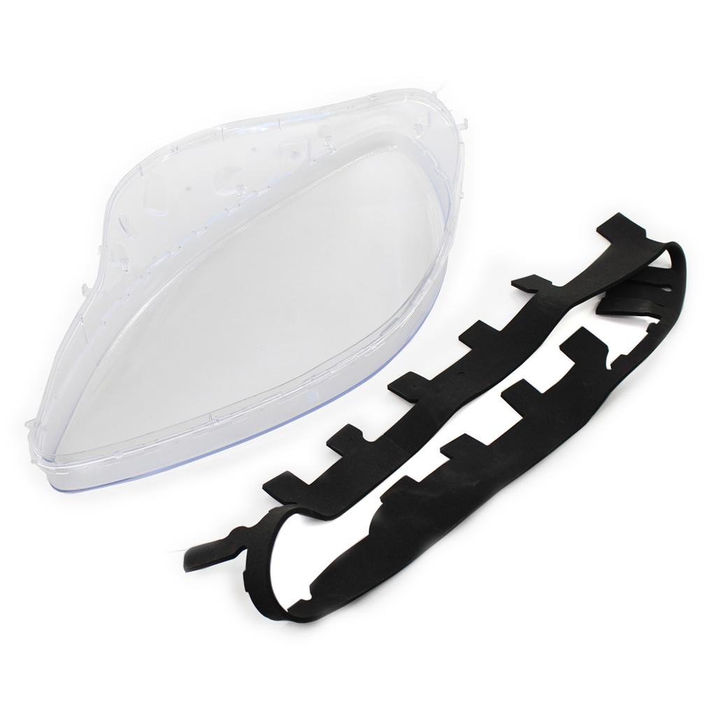 Headlight Lens Cover Headlamp Lens Plastic Shell Cover Headlight Assembly Replacement for Corvette C6 2005 2013