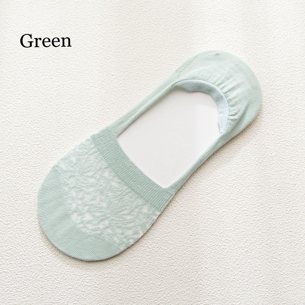 Women Casual Low Cut Invisible Boat Socks Ankle Hosiery Breathable Cotton