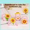 Car Decor Resin Car Accessory With Cute Pig Design For Office And Car Gift Ideas