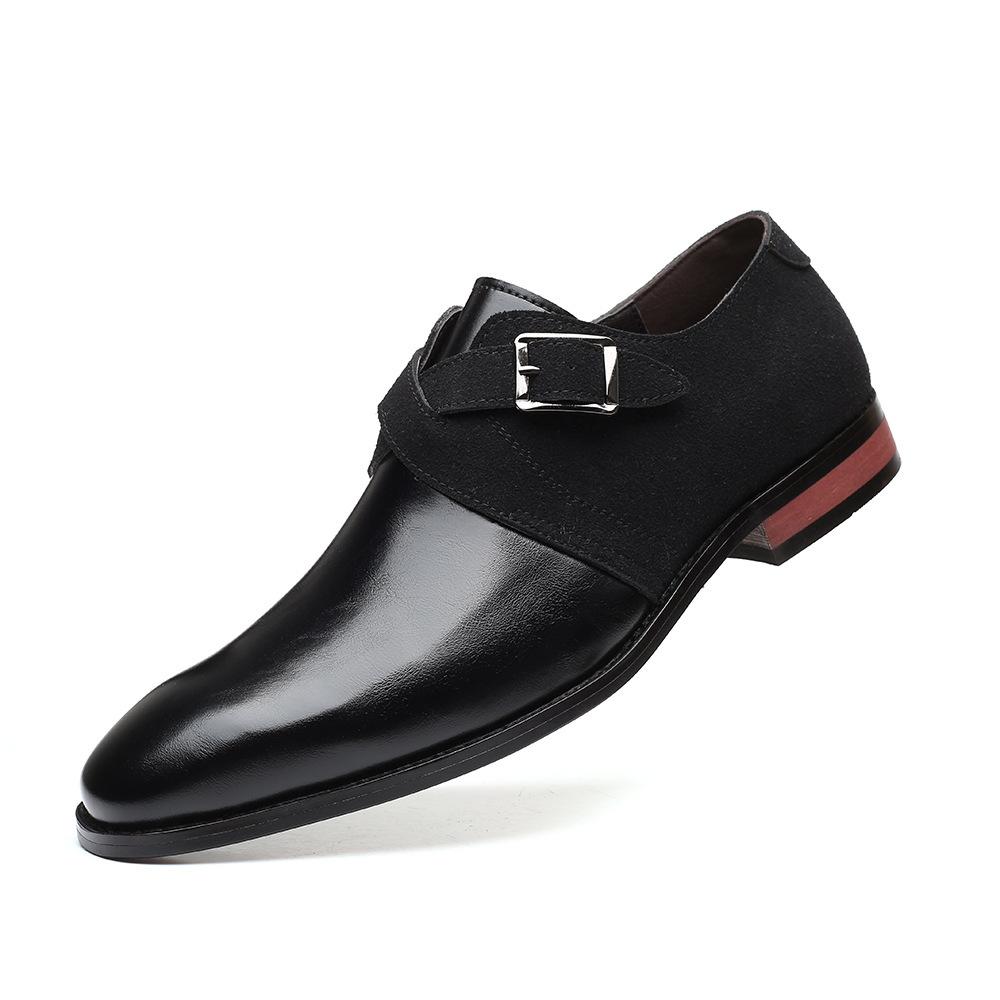 Mens Forl Shoes Leather Oxford Business Dress Shoes Large Size Leather Shoes