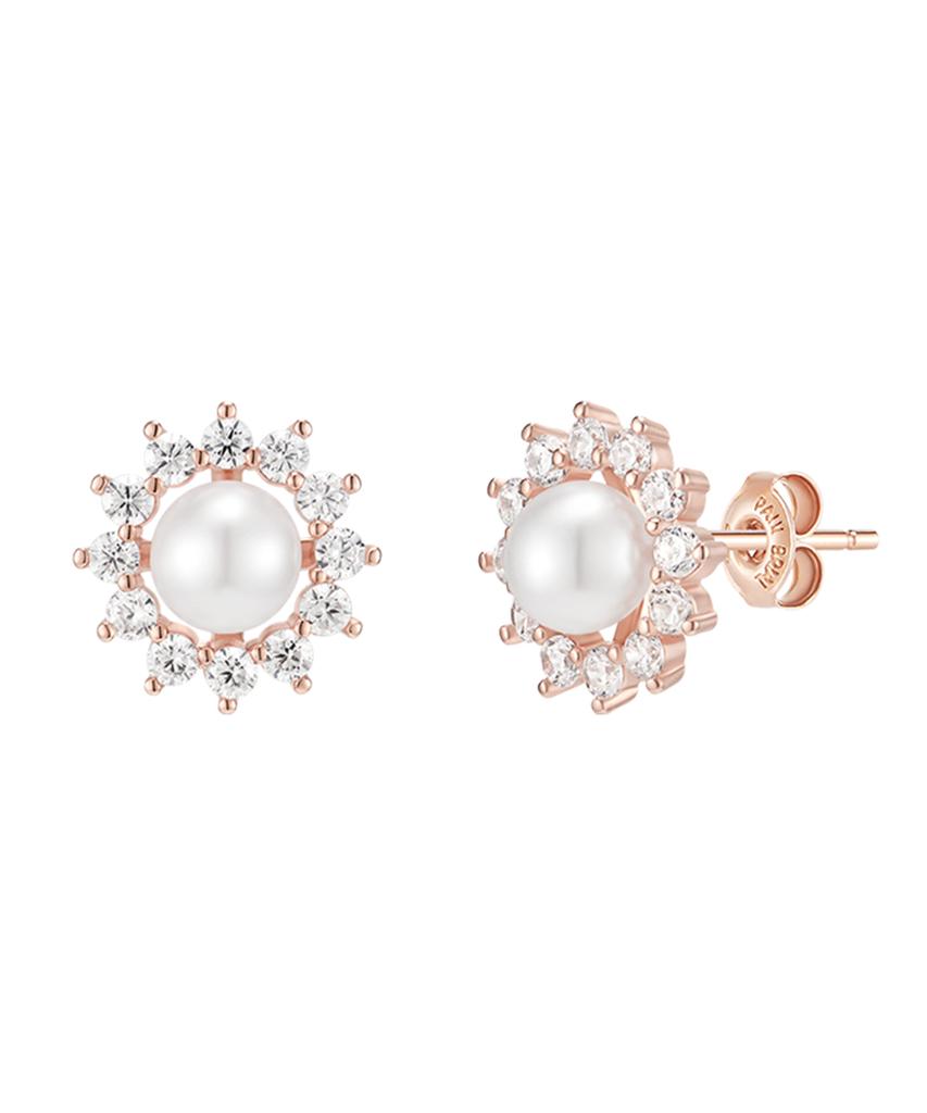Paul Brial Rising Pearl Earrings Pybe0277
