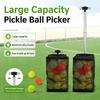 Einziehbarer Pickleball-Sammler Große Kapazität Ball-Sammler Neuer Ball-Sammler Außenplatz
