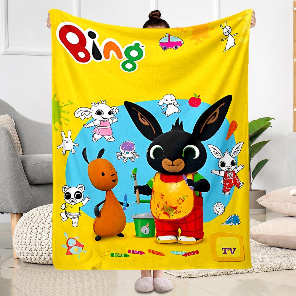 Animal Friends Adventure Blanket Soft & Cozy Suitable for Sofa Picnics Couch for All Seasons Playful Design Perfect Gift for Relatives and Friends