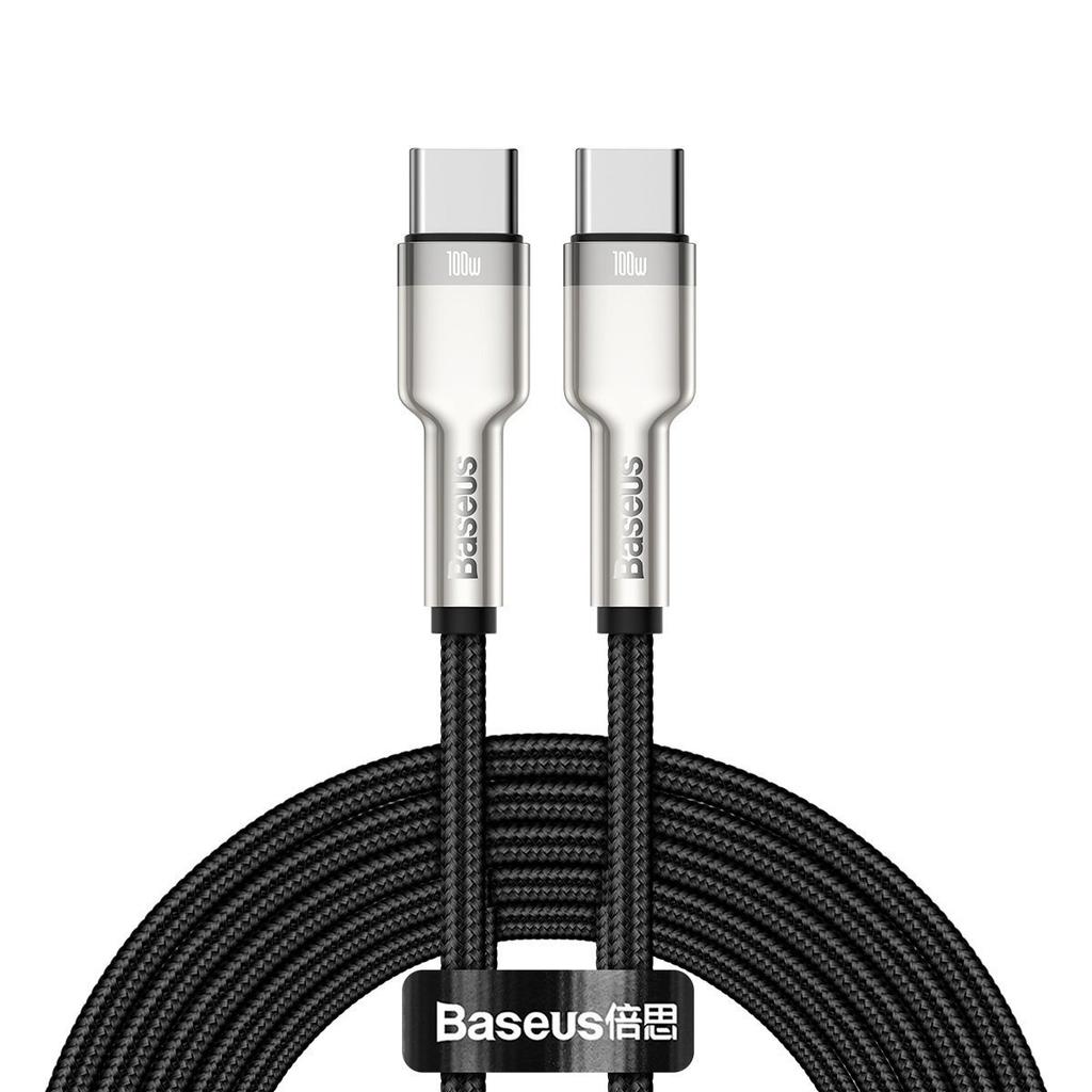 Kabel Usb-C Do Usb-C Baseus Cafule, 100W, 2M (Czarny)