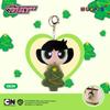 Portachiavi Peluche Powerpuff Girls - Ciondolo Carino Cartone Animato Bubbles Regalo di Compleanno
