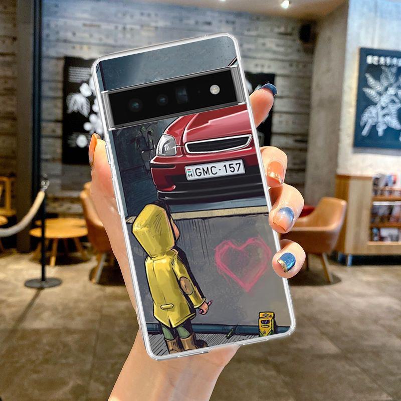 

Boy See Sports Car Jdm Drift For Google Pixel 9 8 7 6 Pro Phone Case Soft For Pixel 6A 5 4 5A 4A 3A XL 5G Silicone Clear Cover Pixel 8