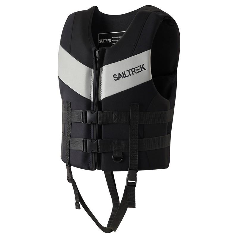 Adult Kids Thickened Neoprene Life Vest Buoyancy Swim Swimming Rafting Diving Fishing Outdoor Adventure
