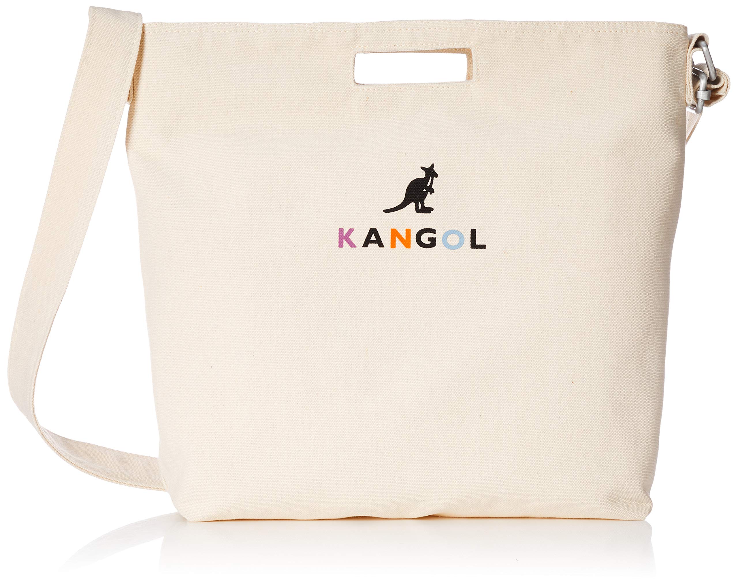 

Сумка-тоут 2WAY з логотипом FREE Колір слонової кістки [Гарантія на товар] KANGOL/KANGOL KGSA-BG00101 вершковий