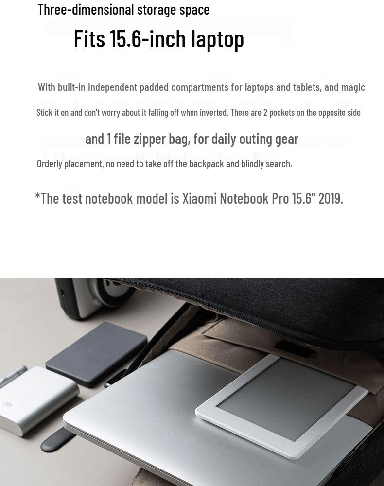 Xiaomi Minimalist Urban 2: Unisex Waterproof Laptop Backpack for Travel & Business
