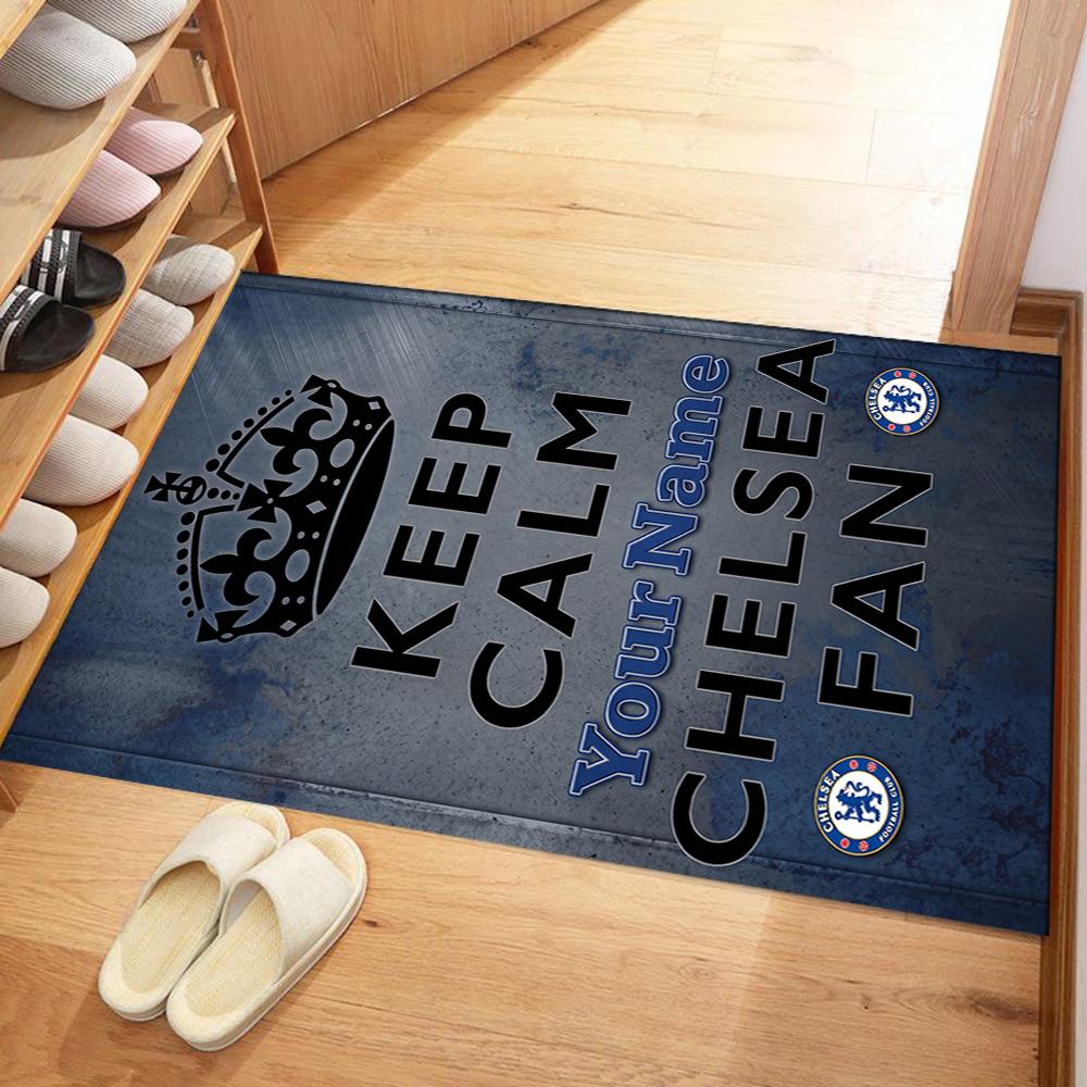 Chelsea Customize Your Name Carpet Perfect for Balcony Entryway Game Room Study Room Anti-slip Rug Office Home Decor