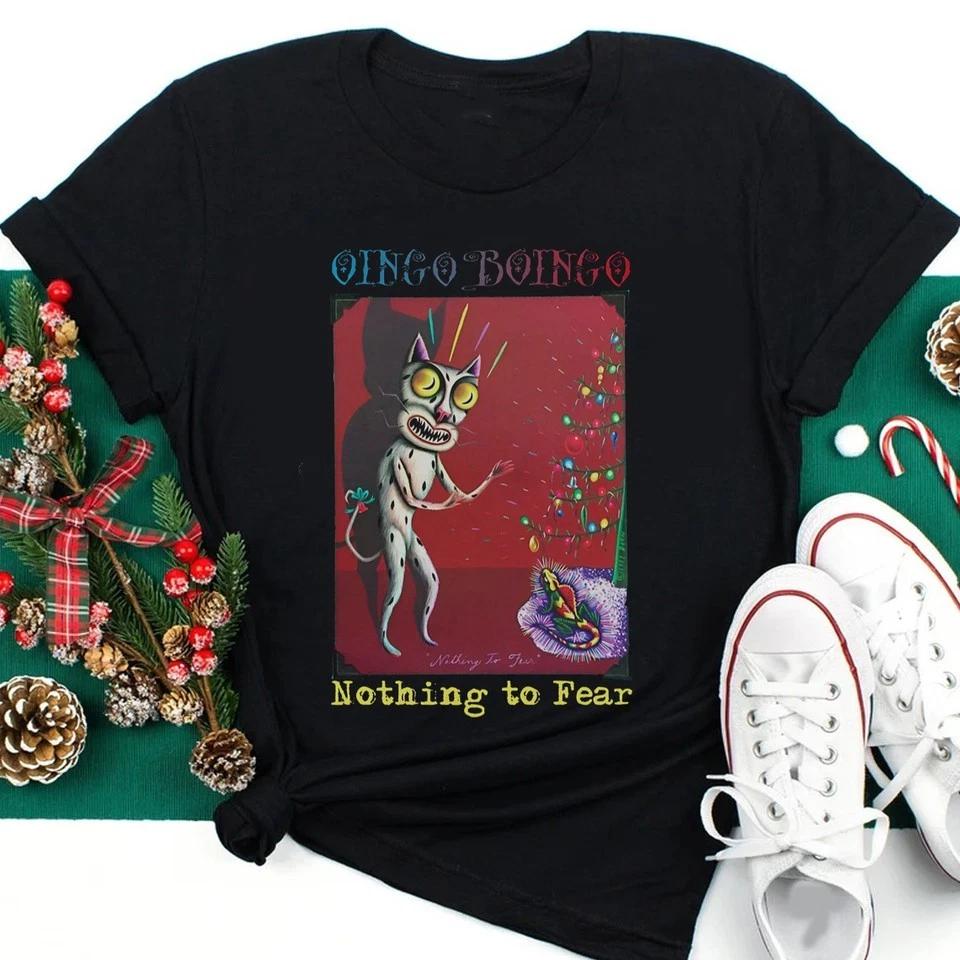 

New Oingo Boingo Nothing to Fear S-234XL Black unisex Shirt E587 L