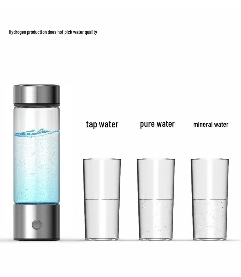 Portable Hydrogen Water Bottle - Large Capacity, Rapid Hydrogen Production, Health-Preserving Cup