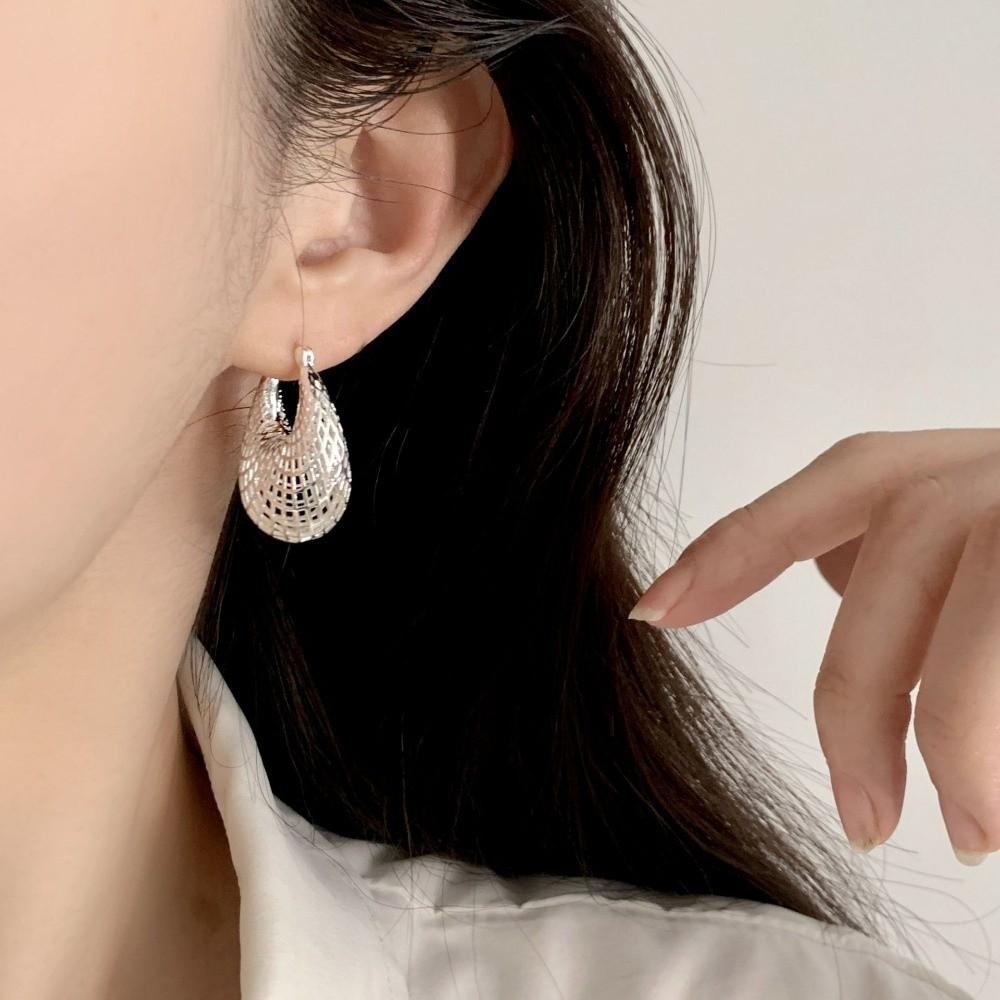 Hollow Out Simple Earring Vegetable Basket Design Ear Stud New Stud Earrings  Women Accessories