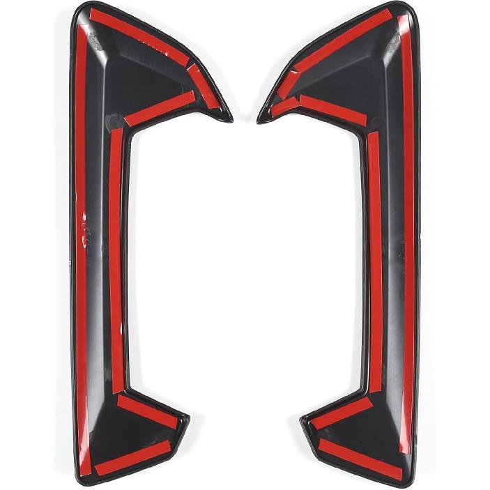 Side Fender Vent Decoration Trim Compatible with BMW X5 G05 2023 2024 Spoiler Body Decoration Cover, Air Flow Intake Hole Grille Exterior Accessories