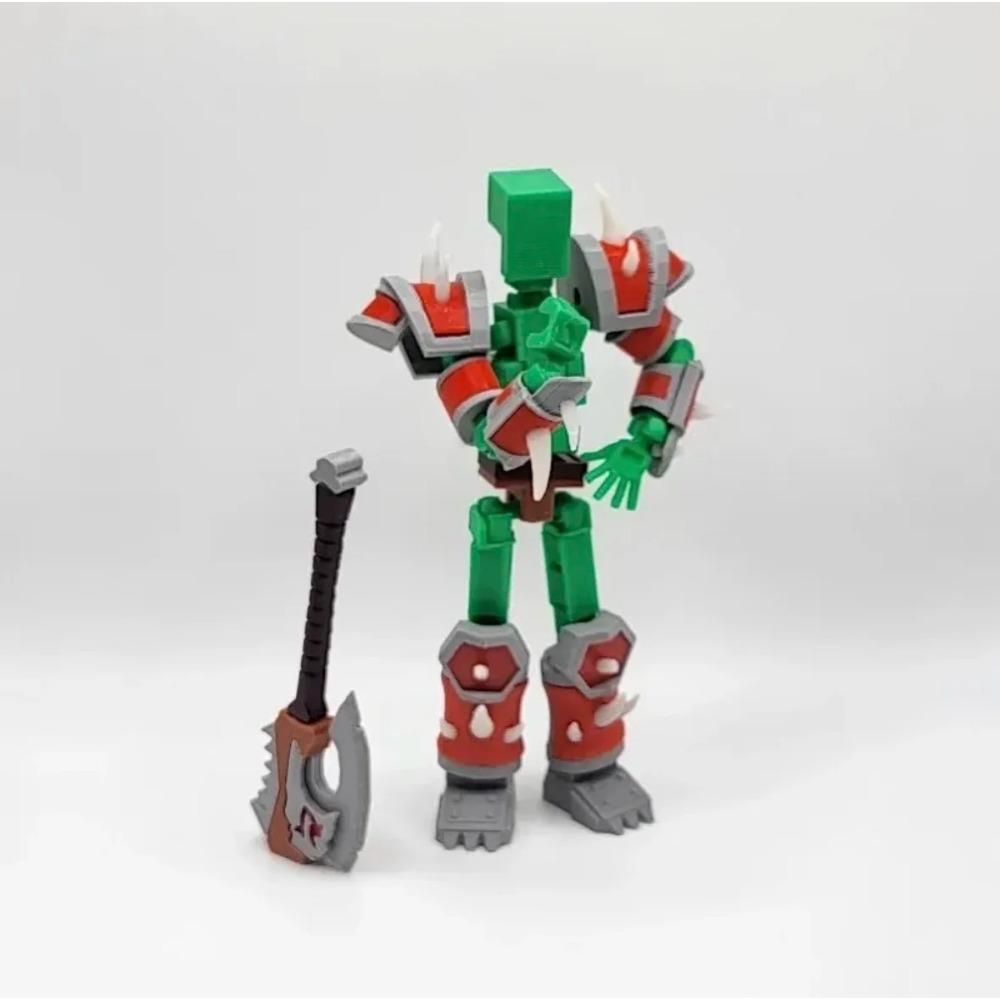 Multi-Jointed Movable Shapeshift Robot Lucky 13 Figure Toys 3D Printed Mannequin Dummy Figure Kids Adults Parent-children Game