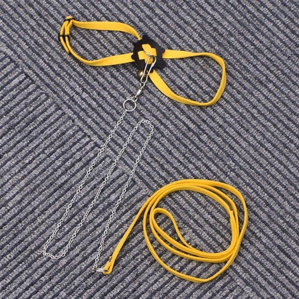 Soft Strap Lizard Traction Rope Creative Pet Turtle Harness Pet Tortoise Leash  Pet Supplies