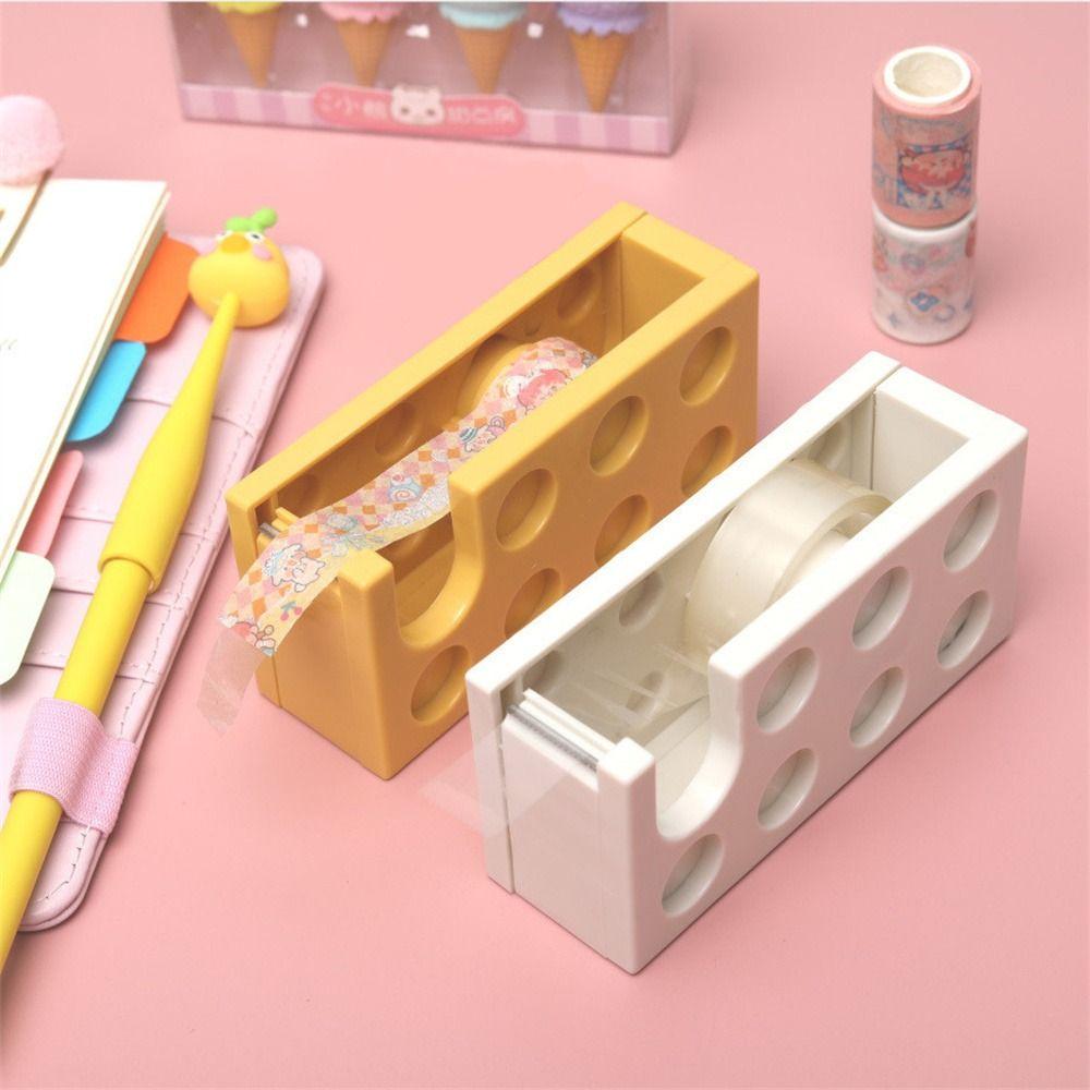 Building Block Tape Dispenser Multi-color Roller Tape Holder Adhesive Tape Holder Packing Tools
