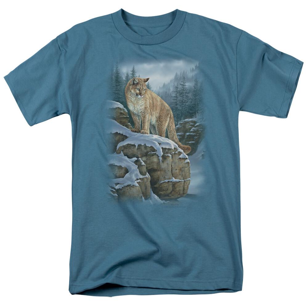 Wild Wings Misty Canyon Cougar T-Shirt Adult Child XXXXL