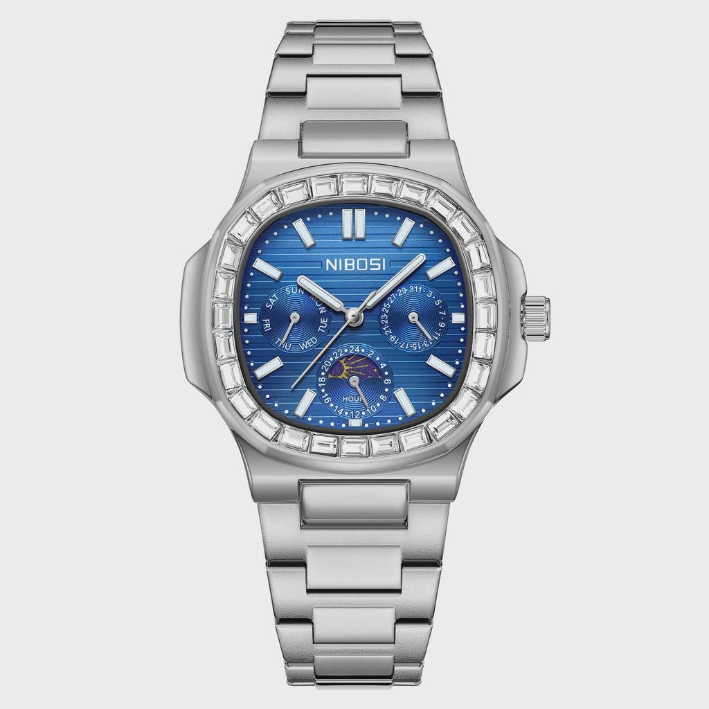 Fashion Men Watches Luxury Date Miyota Quartz Watch Men Waterproof Stainless Steel Male Clocks Reloj Hombre