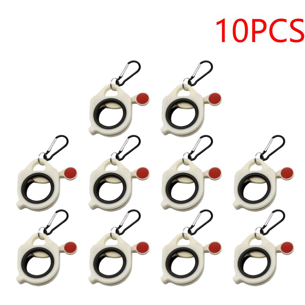 1-10PCS Cable Tie Organizer Reusable Fluorescent Zip Ties Arrangement Multi-Functional Plastic Cable Clamp Wire Ties Keeper