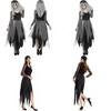Adult Dark Vampire Costume For Women With Polyester Fabric And Lace Detailing For Cosplay
