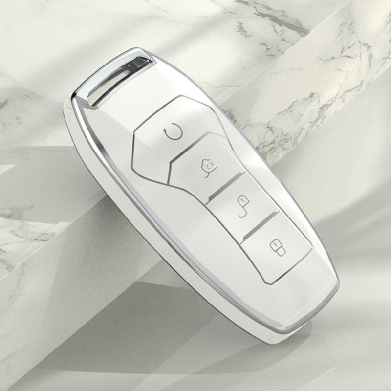 

Tpu Car Key Case for BYD Seal Atto 3 Seal u dm i Song Plus Dolphin King EV Tang Dm QIn PLUS MAX Yuan Key Cover Car Accessories белый