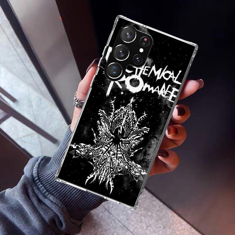 My Chemical Romance MCR Phone Case For Samsung Galaxy S26 S25 Edge S24 S23 Ultra S22 Plus S21 S20 FE Soft TPU Back Cover Funda G