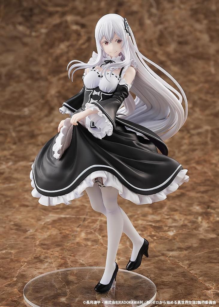 Kadokawa KDcolle Re:Zero - Starting Life In Another World Echidna Roswaal's Mansion Maid Outfit Ver. 18 Scale Plastic Painted Complete Figure