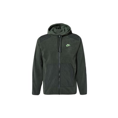 Sportswear Essentials+ Embroidered Logo Velour Hooded Jacket Men Outerwear Green DD4883-355